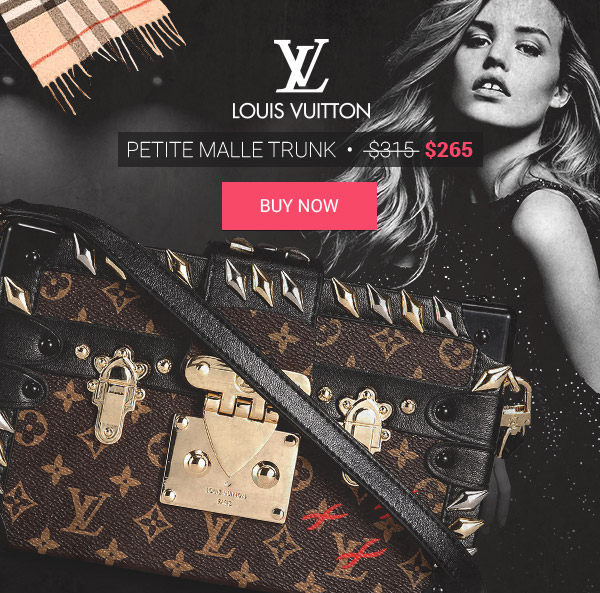 LV Replica Petite Malle Trunk