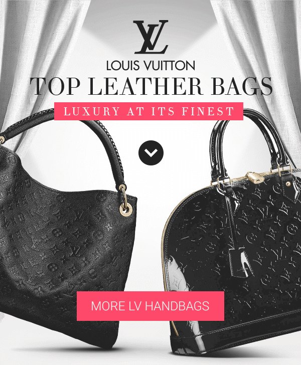 top leather LV bags